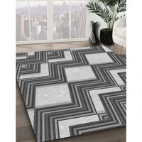 Patterned Cloud Gray Rug, pat1476gry