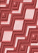 Patterned Red Rug, pat1476rd