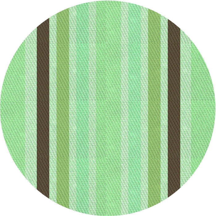 Square Machine Washable Transitional Green Rug in a Living Room, wshpat1477grn