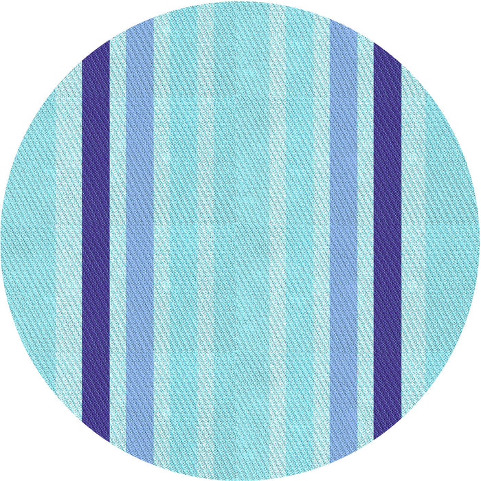 Square Patterned Blue Rug, pat1477lblu