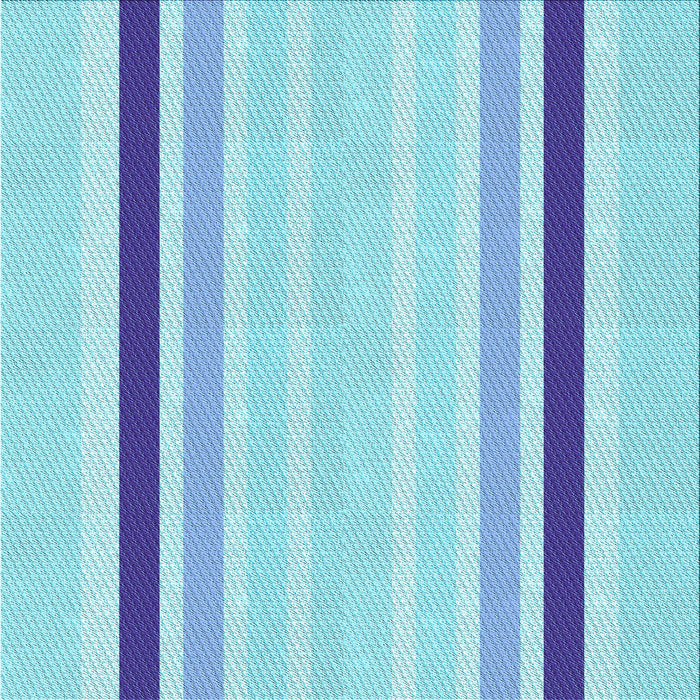 Round Patterned Blue Rug, pat1477lblu