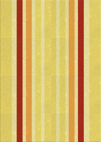 Machine Washable Transitional Bold Yellow Rug, wshpat1477yw