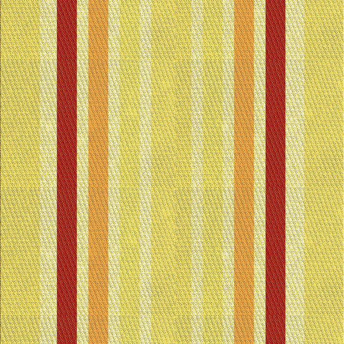 Patterned Bold Yellow Rug, pat1477yw