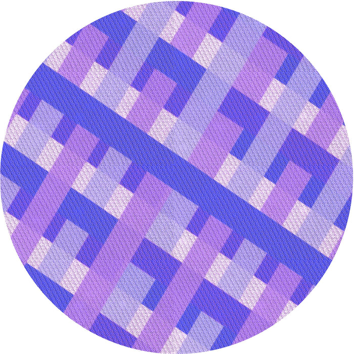 Square Machine Washable Transitional Purple Rug in a Living Room, wshpat1478pur