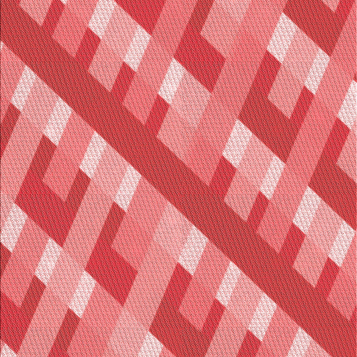 Machine Washable Transitional Red Rug, wshpat1478rd