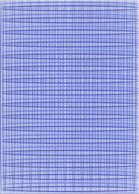 Machine Washable Transitional Blue Rug, wshpat1479blu