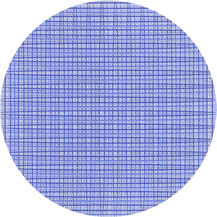 Square Patterned Blue Rug, pat1479blu