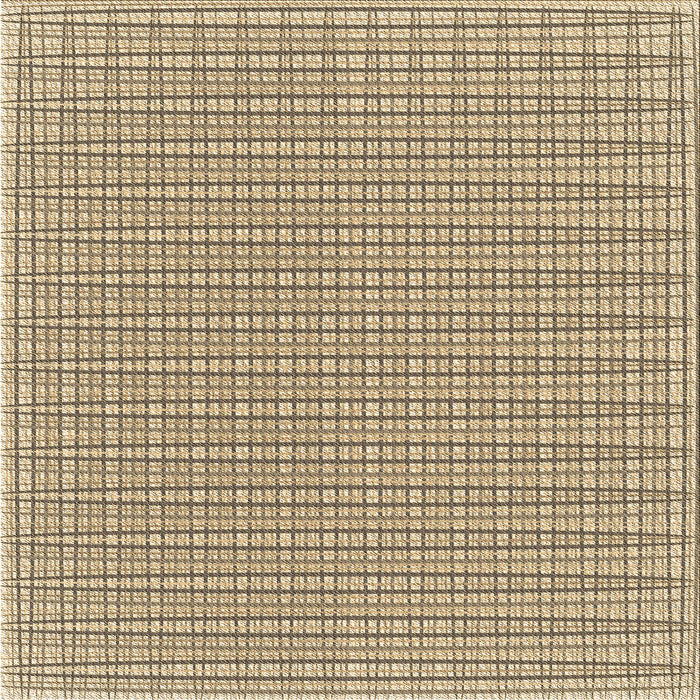 Round Machine Washable Transitional Brown Rug, wshpat1479brn