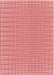 Patterned Pastel Pink Rug, pat1479rd