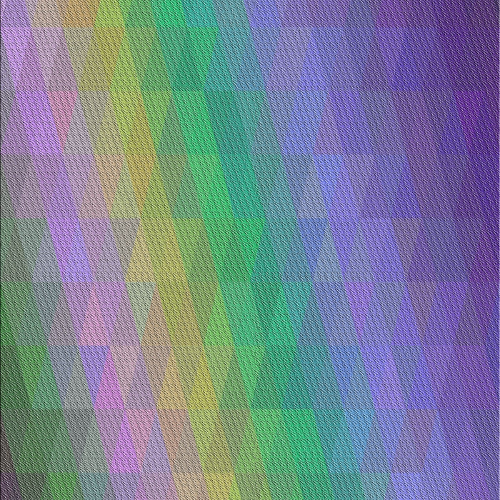 Patterned Deep Purple Modern Rug, pat147