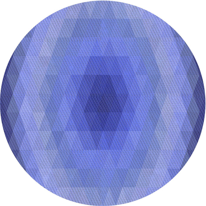 Square Patterned Sky Blue Rug, pat148blu