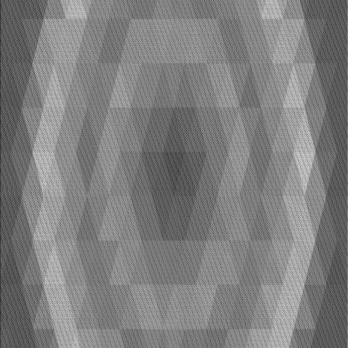 Patterned Carbon Gray Rug, pat148gry