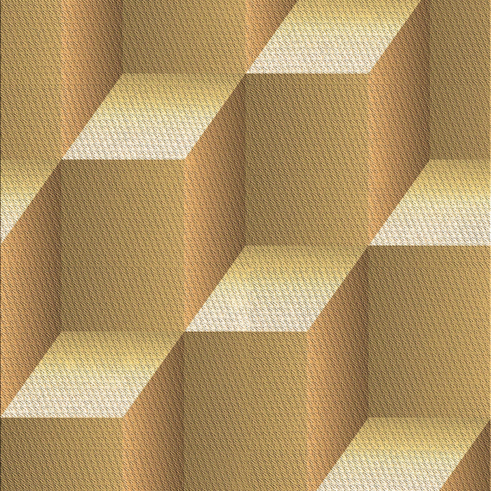 Machine Washable Transitional Orange Rug, wshpat1480brn