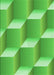 Patterned Emerald Green Rug, pat1480grn