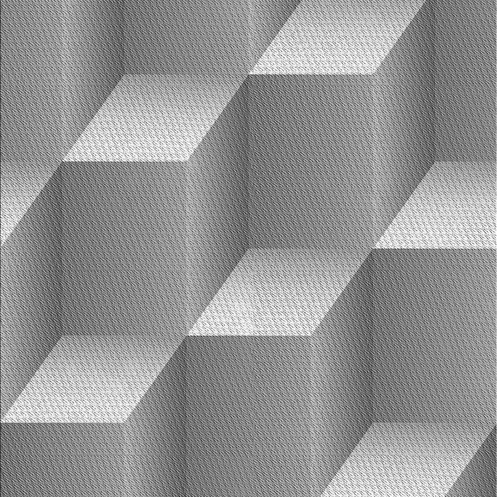 Machine Washable Transitional Cloud Gray Rug, wshpat1480gry