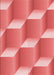 Patterned Ruby Red Rug, pat1480rd