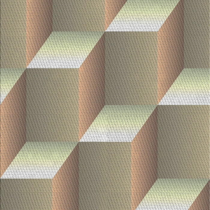 Machine Washable Transitional Brown Rug, wshpat1480