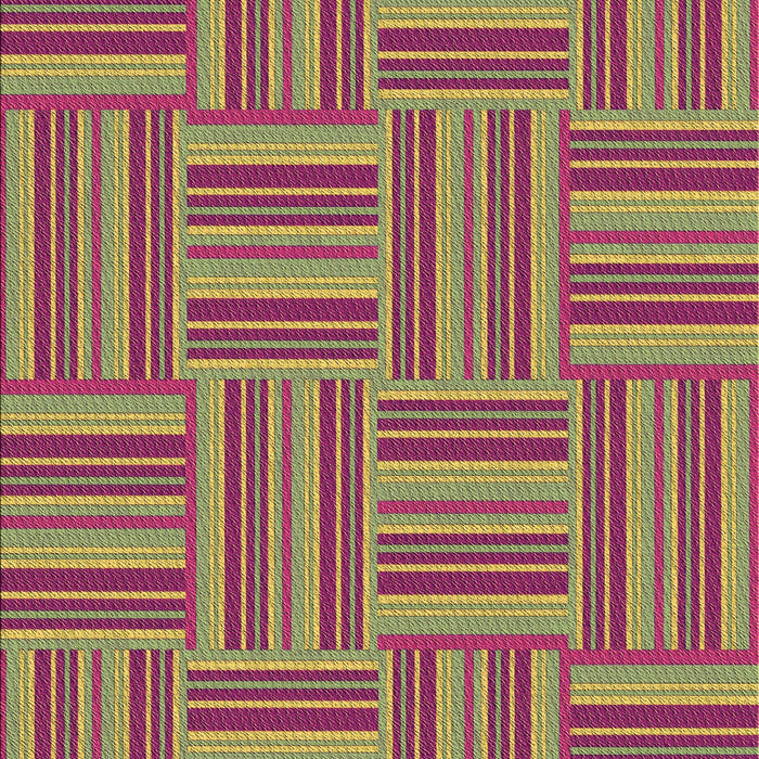 Machine Washable Transitional Green Rug, wshpat1482brn