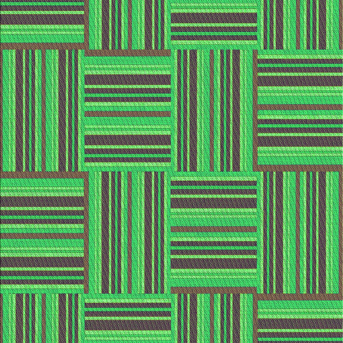 Machine Washable Transitional Coffee Brown Rug, wshpat1482grn