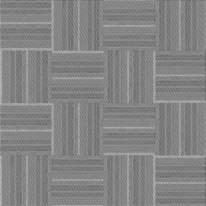 Round Patterned Dark Gray Rug, pat1482gry