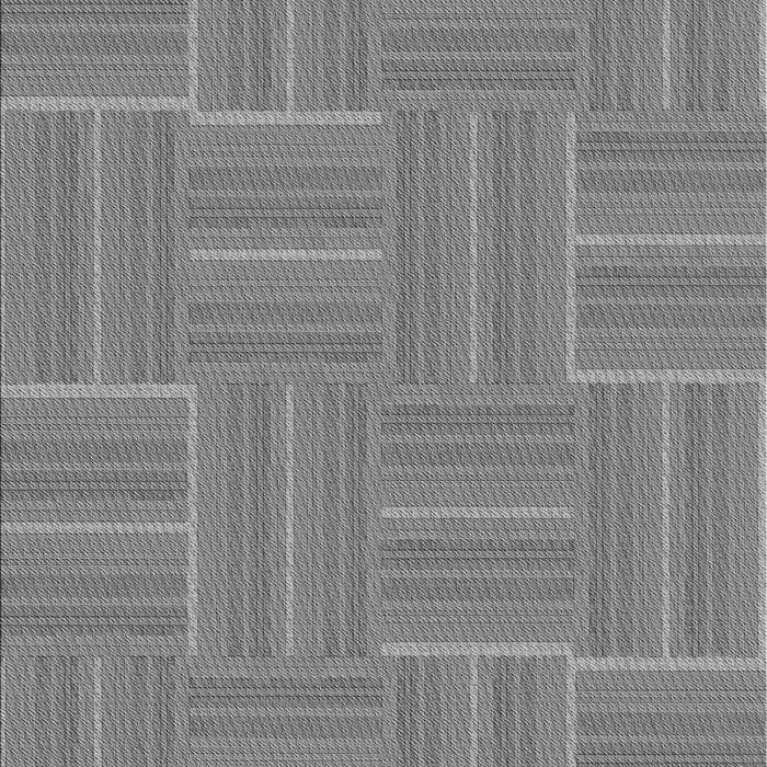 Patterned Dark Gray Rug, pat1482gry