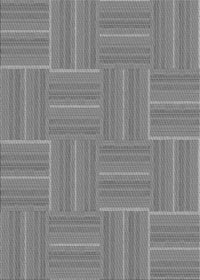 Machine Washable Transitional Dark Gray Rug, wshpat1482gry