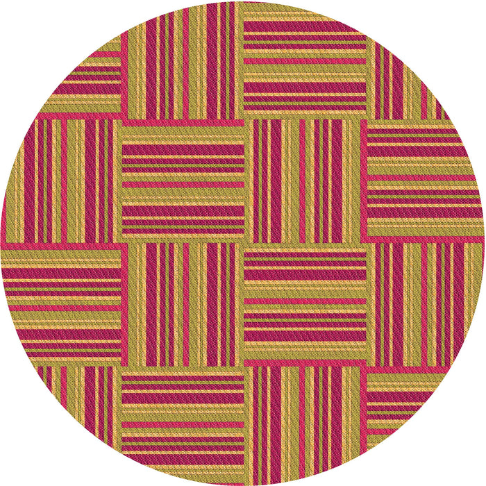 Square Machine Washable Transitional Yellow Rug in a Living Room, wshpat1482org