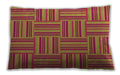 Patterned Rectangular Yellow Lumbar Throw Pillow, 13 inch by 19 inch, lbpat1482org