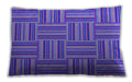Patterned Rectangular Purple Lumbar Throw Pillow, 13 inch by 19 inch, lbpat1482pur