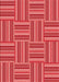 Patterned Red Rug, pat1482rd