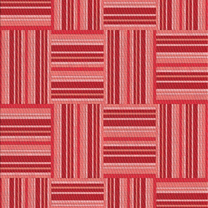 Patterned Red Rug, pat1482rd