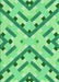 Patterned Jade Green Rug, pat1483grn