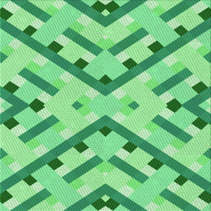 Round Machine Washable Transitional Jade Green Rug, wshpat1483grn