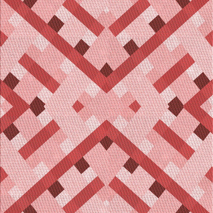 Machine Washable Transitional Pink Rug, wshpat1483rd