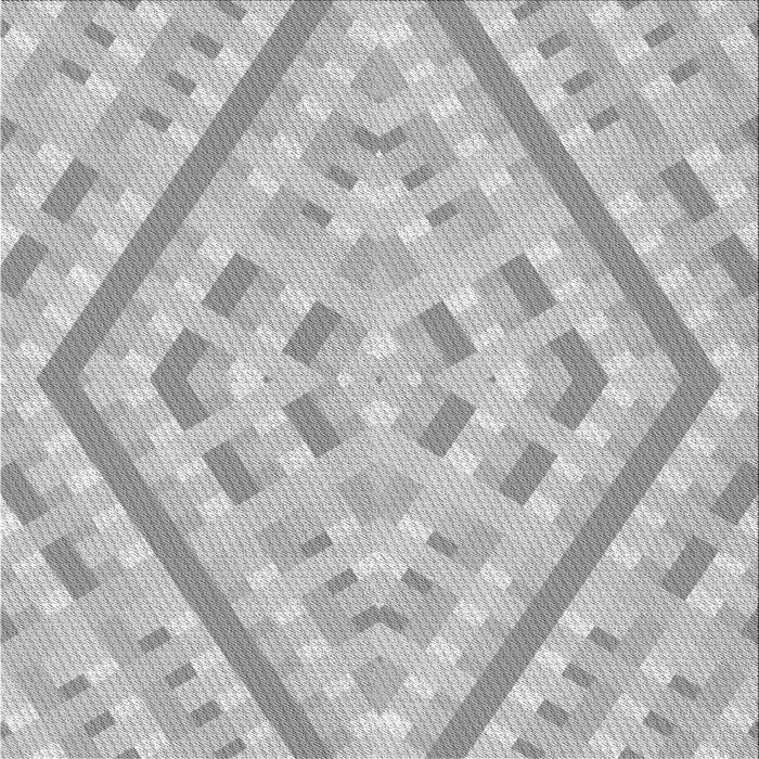 Round Machine Washable Transitional Gray Rug, wshpat1484gry