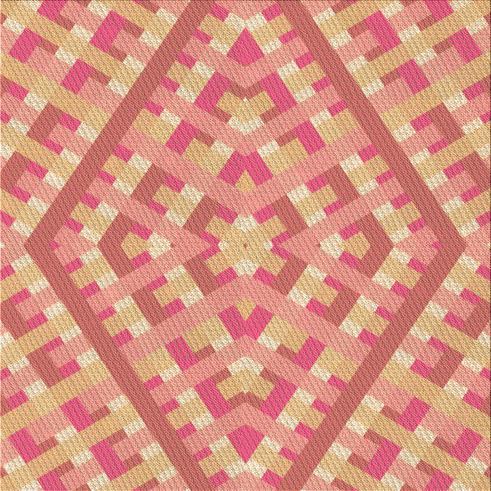 Round Machine Washable Transitional Red Rug, wshpat1484org