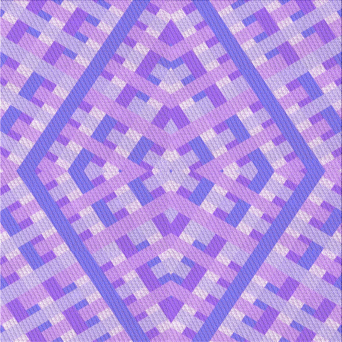 Round Patterned Mauve Purple Rug, pat1484pur