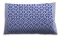 Patterned Rectangular Blue Lumbar Throw Pillow, 13 inch by 19 inch, lbpat1485blu