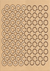 Machine Washable Transitional Brown Gold Rug, wshpat1485org