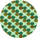 Square Machine Washable Transitional Light Green Rug in a Living Room, wshpat1486grn