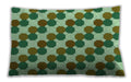 Patterned Rectangular Light Green Lumbar Throw Pillow, 13 inch by 19 inch, lbpat1486grn