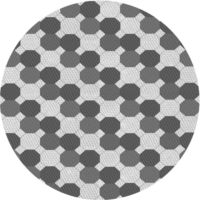 Square Machine Washable Transitional Platinum Silver Gray Rug in a Living Room, wshpat1486gry