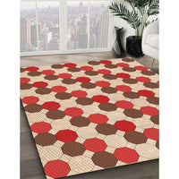 Patterned Red Rug, pat1486org