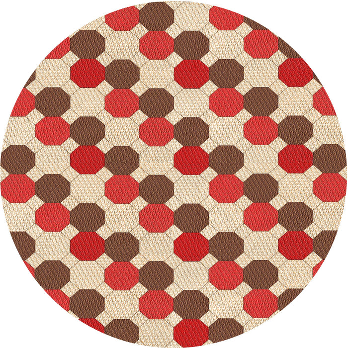 Square Machine Washable Transitional Red Rug in a Living Room, wshpat1486org