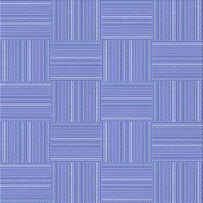 Round Patterned Denim Blue Rug, pat1487blu