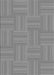 Patterned Smokey Gray Rug, pat1487gry