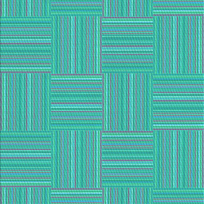 Patterned Bright Cyan Blue Rug, pat1487lblu