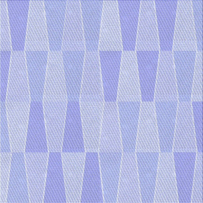 Round Patterned Sky Blue Rug, pat1489blu