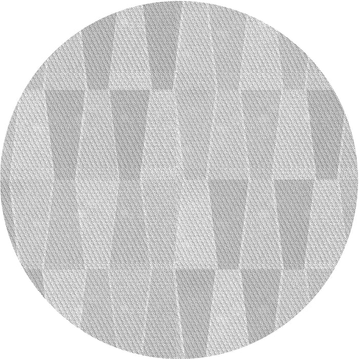 Square Patterned Dark Gray Rug, pat1489gry