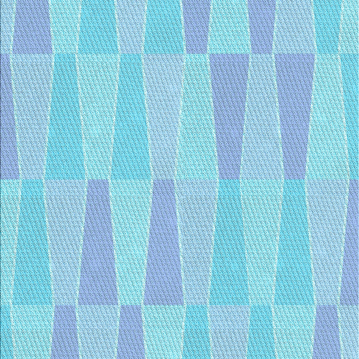 Machine Washable Transitional Blue Rug, wshpat1489lblu